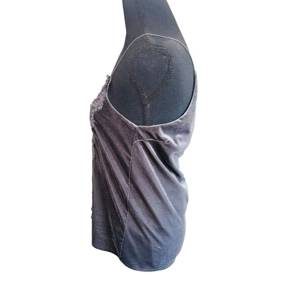 Cami NYC The Charlie Y2K Grey Silk Lace Tank Top Revolve Size S Fairy Whimsygoth - Picture 3 of 7